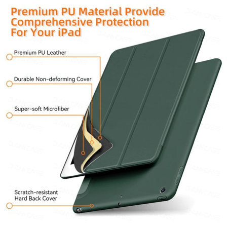 FixPremium - Abdichtende Silikonhülle für iPad Pro 12.9" (4th, 5th Gen), grün