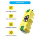 iRobot Roomba 500, 600, 700, 800, 900-series, R3, Scooba 450, Vileda 137173 - Akku Batterie 11702, GD-Roomba-500, VAC-500NMH-33 Ni-MH 14.4V 2800mAh HQ