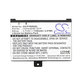 PocketBook Pro 602, 603, 612, 902, 903, 912, 920, 920.W - Akku Batterie 1ICP4/40/60 1S1P 1100mAh HQ
