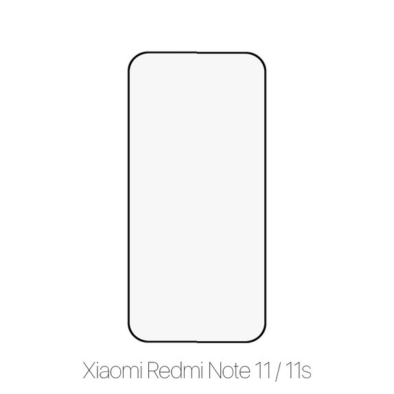 FixPremium FullCover Glass - Gehärtetes Glas für Xiaomi Redmi Note 11 und 11S