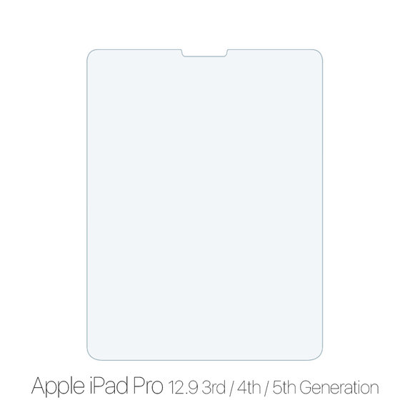 FixPremium Glass - Gehärtetes Glas für Apple iPad Pro 12.9" (3rd Gen 2018, 4th Gen 2020, 5th Gen 2021, 6th Gen 2022)