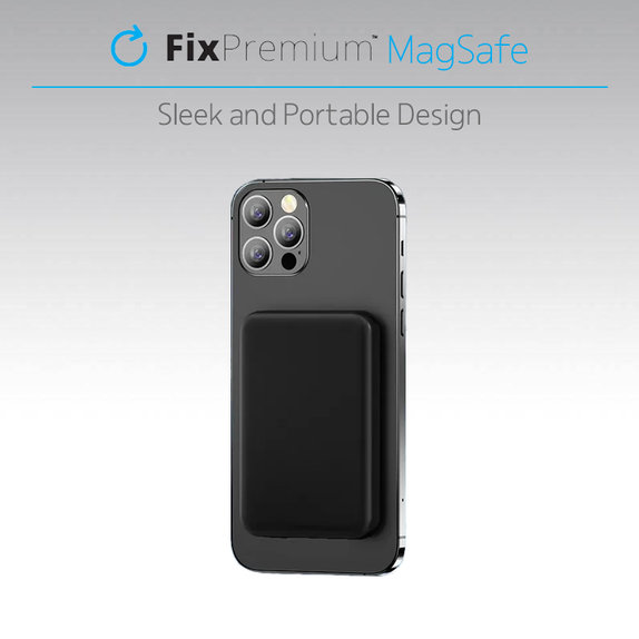 FixPremium - MagSafe PowerBank 5000mAh, weiß