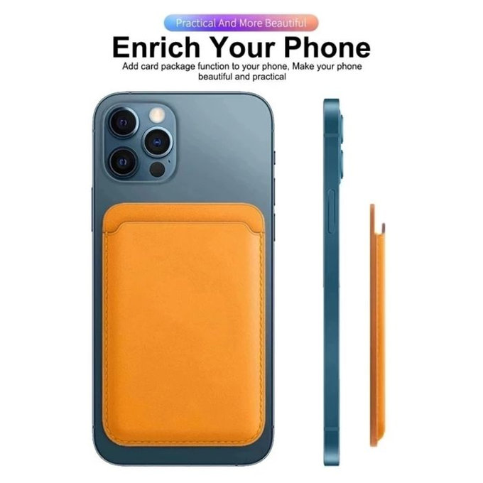 FixPremium - MagSafe Geldbörse, braun