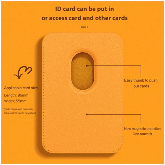 FixPremium - MagSafe Geldbörse, braun