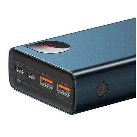 Baseus - 65W PowerBank 20 000 mAh, blau