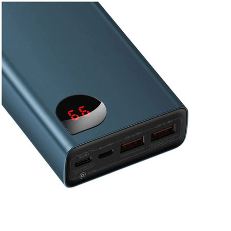 Baseus - 65W PowerBank 20 000 mAh, blau