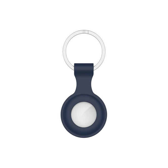 FixPremium - Silikon Schlüsselanhänger für AirTag, blau