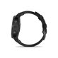 FixPremium - Lederarmband für Garmin (QuickFit 26mm), schwarz