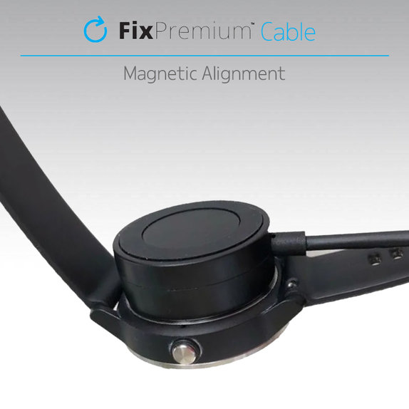 FixPremium - Ladestation für Garmin Watch, schwarz