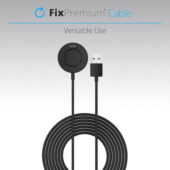 FixPremium - Ladestation für Garmin Watch, schwarz