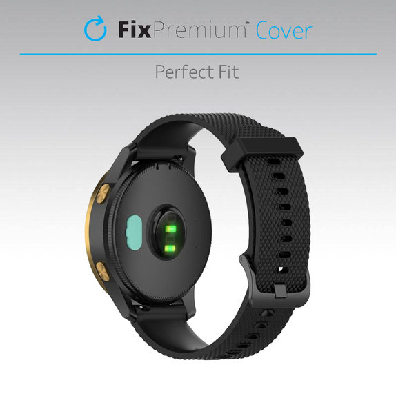FixPremium - Abdeckung des Ladeanschlusses für die Garmin Watch, grau