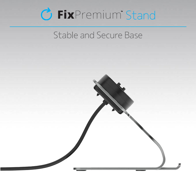 FixPremium - Ladeständer für Garmin Watch, space grey