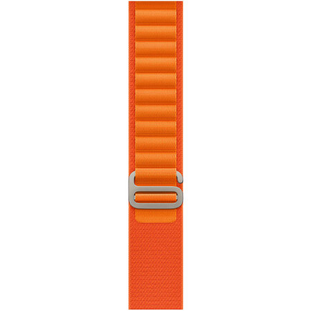 FixPremium - Alpine Loop Armband für Apple Watch (42, 44, 45 und 49mm), orange