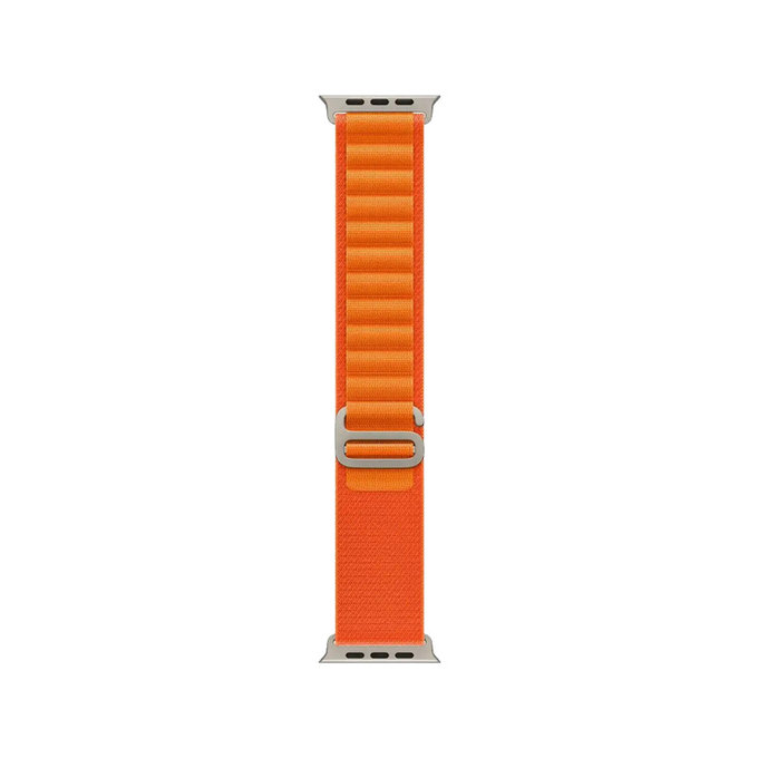 FixPremium - Alpine Loop Armband für Apple Watch (38/40/41/41mm), orange