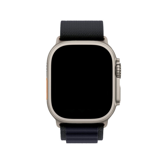 FixPremium - Alpine Loop Armband für Apple Watch (38/40/41/41mm), schwarz