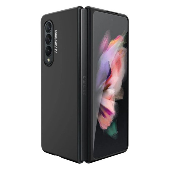 FixPremium - Silikon Hülle für Samsung Galaxy Z Fold 3, schwarz