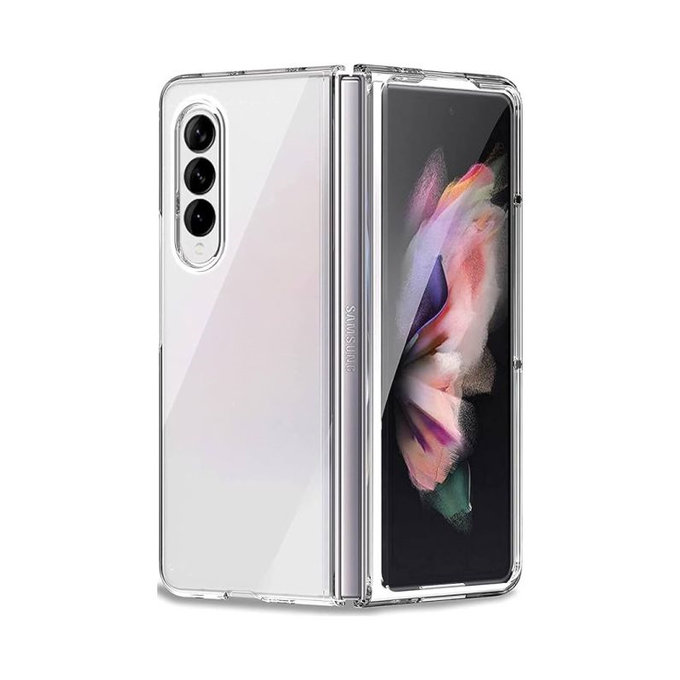 FixPremium - Silikon Hülle für Samsung Galaxy Z Fold 3, transparent