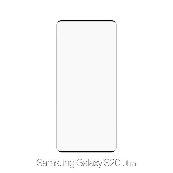 FixPremium FullCover Glass - 3D Gehärtetes Glas für Samsung Galaxy S20 Ultra