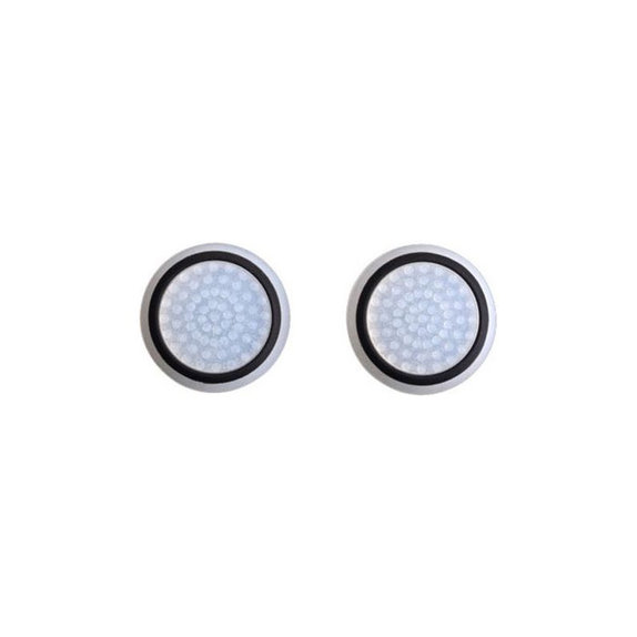 FixPremium - PS4/PS5 Controller Grip Caps - 2er-Set, transparent schwarz