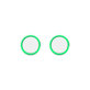 FixPremium - PS4/PS5 Controller Grip Caps - 2er-Set, transparent grün
