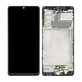 Samsung Galaxy A42 5G A426B - LCD Display + Touchscreen Front Glas + Rahmen (Black) OLED