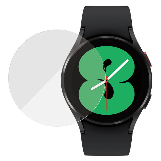 Panzerglas Flat Glass AB für Samsung Galaxy Watch 4 40 mm, Klar, PanzerGlass
