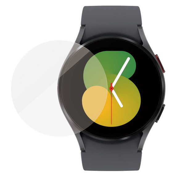 Panzerglas Flat Glass AB für Samsung Galaxy Watch 5 40 mm, Klar, PanzerGlass
