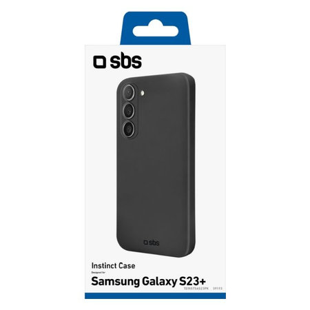 SBS - Hülle Instinct für Samsung Galaxy S23+, schwarz
