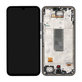 Samsung Galaxy A34 5G A346B - LCD Display + Touchscreen Front Glas + Rahmen (Black) - GH82-31200A, GH82-31201A Genuine Service Pack