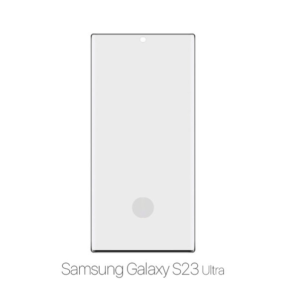 FixPremium FullCover Glass - 3D Gehärtetes Glas für Samsung Galaxy S23 Ultra