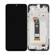 Xiaomi Poco M5, Redmi 10 5G - LCD Display + Touchscreen Front Glas + Rahmen (Black) - 560001L19C00 Genuine Service Pack