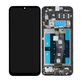 Samsung Galaxy A14 A145R - LCD Display + Touchscreen Front Glas + Rahmen (Black) - GH81-23541A, GH81-23540A Genuine Service Pack
