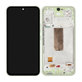 Samsung Galaxy A54 5G A546B - LCD Display + Touchscreen Front Glas + Rahmen (Light Green) - GH82-31231C, GH82-31232C Genuine Service Pack