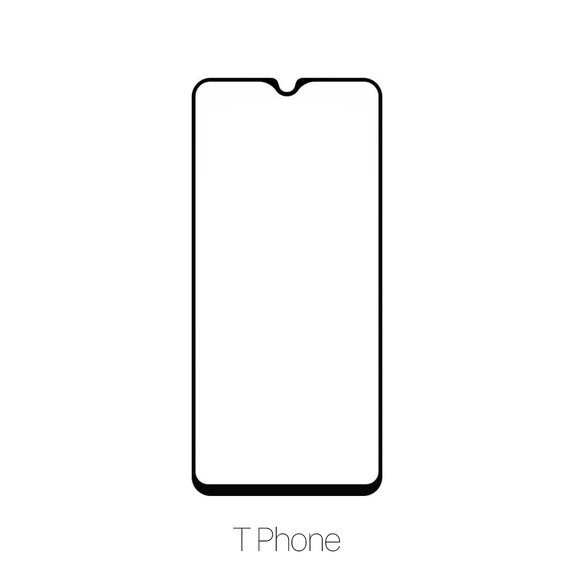 FixPremium FullCover Glass - Gehärtetes Glas für T-Mobile T Phone / REVVL 6 5G