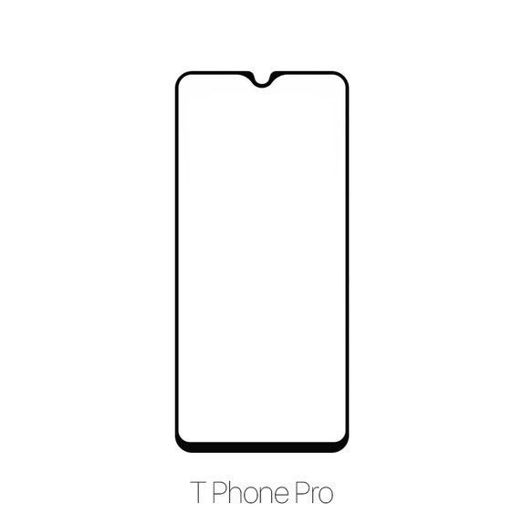 FixPremium FullCover Glass - Gehärtetes Glas für T-Mobile T Phone / REVVL 6 Pro 5G