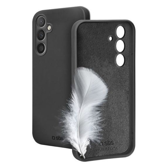 SBS - Hülle Instinct für Samsung Galaxy A34 5G, schwarz