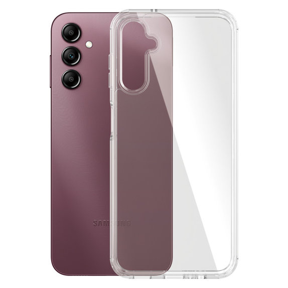 Hülle HardCase AB für Samsung Galaxy A14/A14 5G, Transparent, PanzerGlass