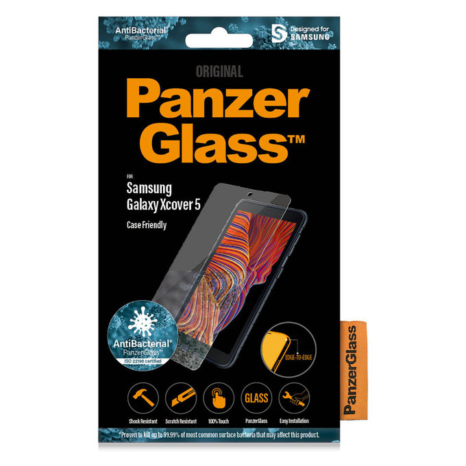 Panzerglas Case Friendly AB für Samsung Galaxy Xcover 5, Klar, PanzerGlass
