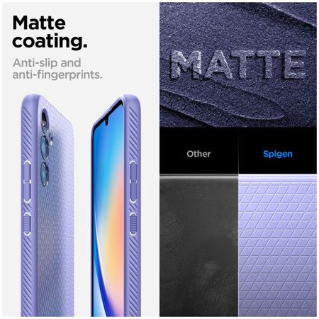 Spigen - Hülle Liquid Air für Samsung Galaxy A34 5G, awesome violet