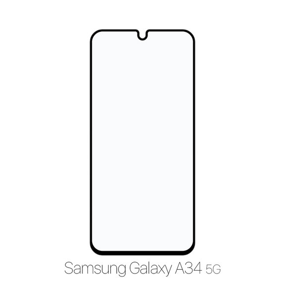 FixPremium FullCover Glass - Gehärtetes Glas für Samsung Galaxy A34 5G