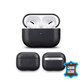 FixPremium - Lederetui für AirPods Pro 2, schwarz