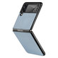 FixPremium - Carbon Hülle für Samsung Galaxy Z Flip 2, blau