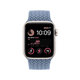 FixPremium - Remienok Solo Loop pre Apple Watch (42, 44, 45 und 49mm), light blue