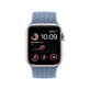 FixPremium - Remienok Solo Loop pre Apple Watch (42, 44, 45 und 49mm), light blue
