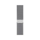 FixPremium - Remienok Milanese Loop pre Apple Watch (42, 44, 45 und 49mm), silber