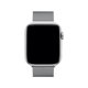 FixPremium - Remienok Milanese Loop pre Apple Watch (42, 44, 45 und 49mm), silber