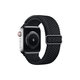 FixPremium - Remienok Solo Loop pre Apple Watch (38, 40 und 41mm), schwarz