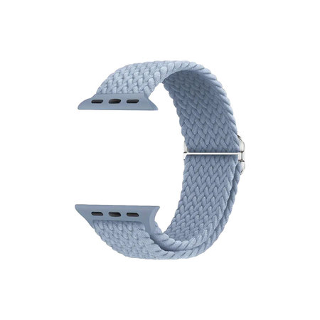 FixPremium - Remienok Solo Loop pre Apple Watch (38, 40 und 41mm), light blue