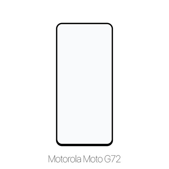 FixPremium FullCover Glass - Gehärtetes Glas für Motorola Moto G72