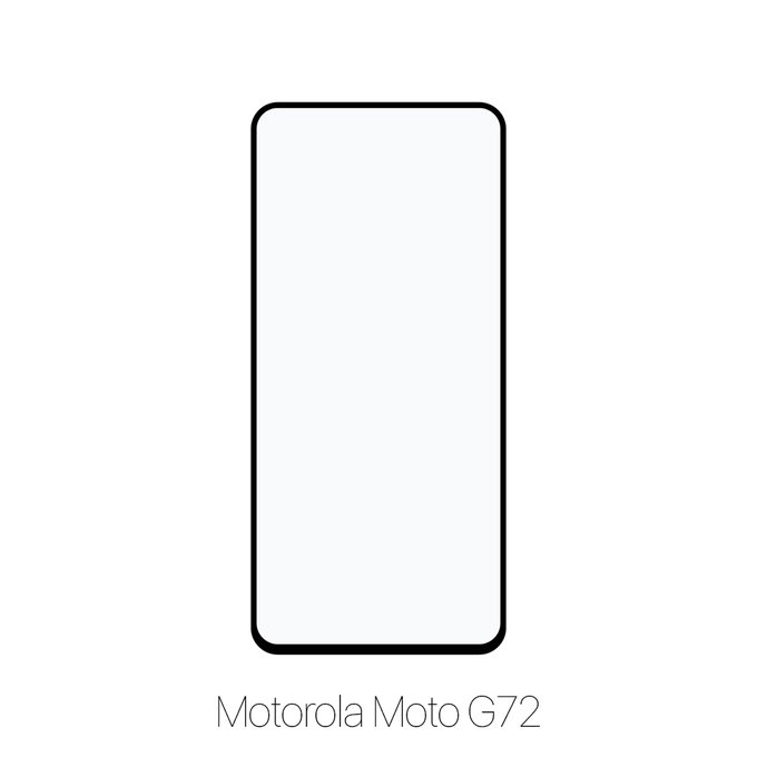 FixPremium FullCover Glass - Gehärtetes Glas für Motorola Moto G72